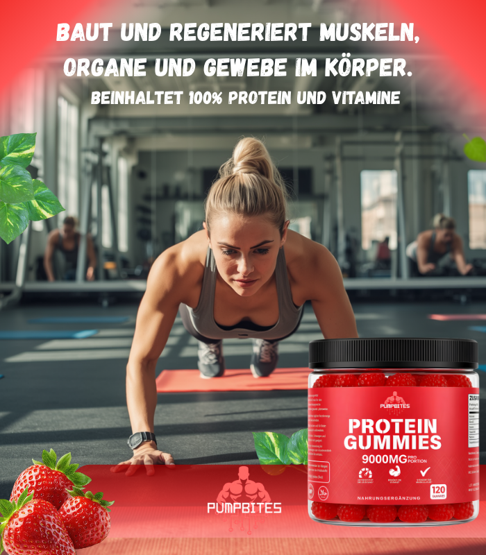 PumpBites Protein-Gummis