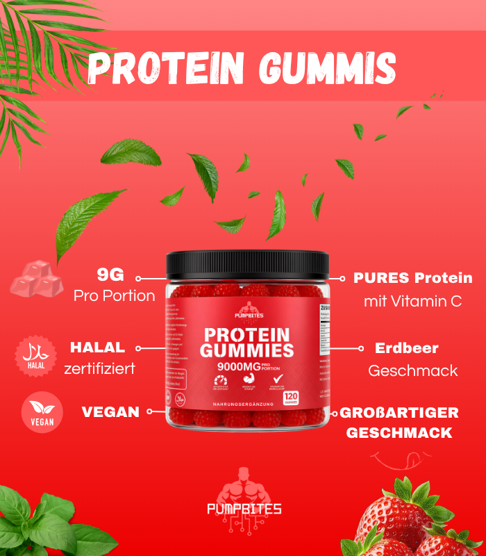 PumpBites Protein-Gummis