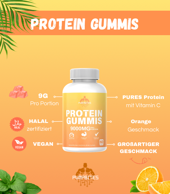 PumpBites Protein-Gummis