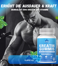PumpBites Kreatin-Monohydrat-Gummis